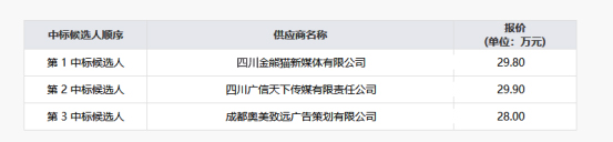 202111251450285853 集团纪实专题宣传片拍摄造作服务项目(第二次)项目了局公示